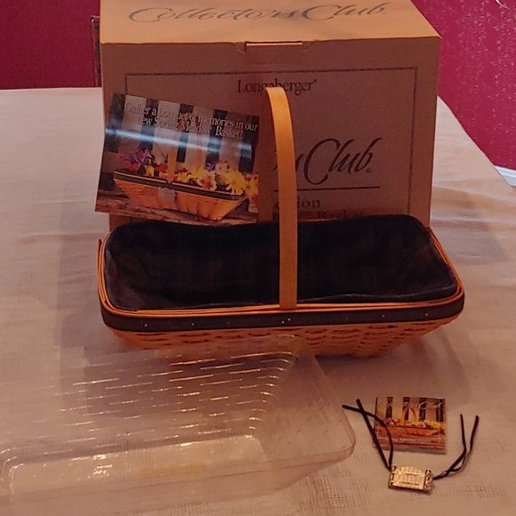 Longaberger Spring Meadow Basket Bundle NWT - Picture 16 of 16